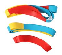 Sorandy Anneaux de Cible de Golf Pliables 3 en 1, Anneaux de Cercle de Cible en Silicone, Cercle de Putting avec Un Design coloré, Idéaux pour Mettre, écailler et Lancer
