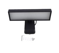 Sorandy Applique Murale LED Intérieure et Extérieure, Luminaire Rotatif Anti-pluie, Blanc Chaud, Lampe Murale Réglable en Aluminium pour Jardin, Patio, Salon, Chambre à Coucher, Cuisine et Façade