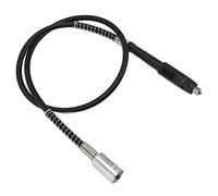 Sorandy Arbre D'extension de Perceuse électrique Flexible, Meuleuse électrique, Mandrin de Câble Flexible, Fixation D'outil Rotatif, Poignée en PVC de 42 Pouces de Longueur pour la Sculpture Fine,