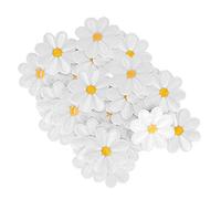 Sorandy Autocollants en Tissu à Broder 40 Pièces, Patchs en Fer Marguerite Délicats pour Bricolage, Artisanat, Couture, Idéal pour Sac à Dos, Accessoires Vestimentaires, Matériau de 4 Cm