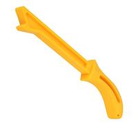 Sorandy Bâton Poussoir Jaune de sécurité, Construction Robuste en ABS pour Plus de durabilité, Conception de Poignée Ergonomique pour une Prise Stable, avec Guide en Bois pour Scie à Table, Toupie,