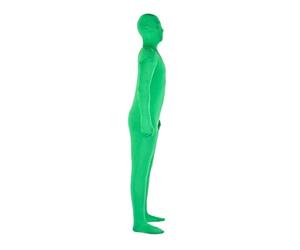 Sorandy Body à écran Vert, Combinaison Moulante Intégrale en Tissu chloré de qualité Supérieure avec Design et Dos Extensibles pour la Production Vidéo, la Performance en Studio, le Costume (180 cm)