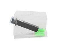 Sorandy Boîte de Réservoir en Acrylique pour Gardien de Cricket avec Tubes de Cachette pour L'observation et L'alimentation des Insectes - Matériau Non Toxique et Sûr, Taille : 457-532 G (S)