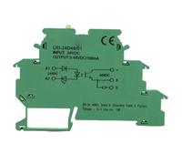 Sorandy Borne de Relais Statique, Module de Relais Ultra Fin de 6,2 Mm pour Phoenix 2940207, avec Indicateur LED et Contacteur AgSnO2, Idéal pour l'automatisation Industrielle