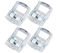 Sorandy Boucle en Alliage de Zinc, Sangle D'arrimage Robuste, Tendeur Fixe, Boucle à Cliquet avec Fermeture à Articulation pour Valises, Bagages, Boîtes à Outils (20MM)