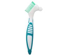 Sorandy Brosse pour Prothèses Dentaires, élimination Efficace des Bactéries de la Plaque, Nettoyage Sûr pour Toute la Prothèse, Matériau en Plastique et en Ciment