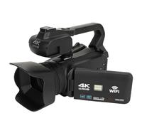 Sorandy Caméra Vidéo 4K Caméscope 1080P 60FPS 64MP Caméra Vlogging Caméra Caméscope à Zoom Numérique 18X avec écran IPS 4,.0, Télécommande, Batterie 4500 MAh, Noir