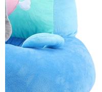 Sorandy Canapé de Siège de Soutien pour bébé, Conception D'animal de Dessin animé Mignon pour L'apprentissage, Chaise Assise pour Tout-petits en Peluche PP Coton 21,7x21,7 Pouces