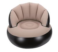 Sorandy Canapé Gonflable, canapé Gonflable Portable en PVC floqué, à Dossier pour la Maison, Le Jardin, la Terrasse, Le Camping et la Plage, capacité de Poids de 140 Kg