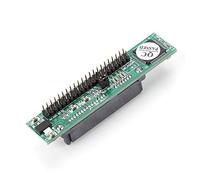 Sorandy Carte Adaptateur Convertisseur vers IDE 44 Broches 2,5" pour Anciennes Cartes Mères, Installation Facile, Pas d'alimentation Externe, Vert, 1 unité