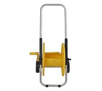 Sorandy Chariot Enrouleur de Tuyau, Système de Guidage Unique de Grande capacité de 60 M et 17 Mm, Type à Poussée Manuelle avec Roues, adapté à les terrains. Enrouleurs de Tuyau d'arrosage en
