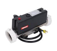Sorandy Chauffage de Piscine Thermostat Auto Chauffage à Bain à Remous électrique Chauffeur D'eau pour Baignoire Spa, avec Contrôle de la Température, Arrêt Automatique, Interrupteur de (2KW)