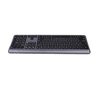 Sorandy Clavier sans Fil Ergonomique, 109 Touches, 3 Modes, Courbure de | ABS, Bluetooth 5.0, 2.4G et Type C, Touches Ciseaux Silencieuses, Bureau à Domicile, pour IOS , Batterie 180 MAh