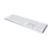 Sorandy Clavier sans Fil Ergonomique, 109 Touches, 3 Modes, Courbure de | ABS, Bluetooth 5.0, 2.4G et Type C, Touches Ciseaux Silencieuses, Bureau à Domicile, pour IOS , Batterie 180 MAh