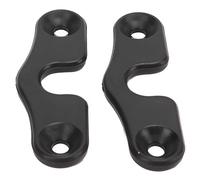 Sorandy Compatible avec Les Supports de Pare-Soleil de Voiture, Remplacement Direct pour JL 2018 et Versions Ultérieures, Matériau ABS Durable Noir, 2 Supports, 4 vis.