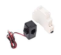 Sorandy Compteur d'énergie WiFi Intelligent, de l'énergie en Temps Réel, Compteur d'utilisation 'électricité monophasé sur Rail DIN avec Transformateur de Type, Idéal pour la Maison, l'école,