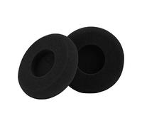 Sorandy Coussin d'oreille en Mousse à Mémoire de Forme en Cuir protéiné pour Casque GRADO SR60 SR80 SR225 M1 M2 Améliorer L'expérience Musicale pour Les Audiophiles Noir 2 Pièces