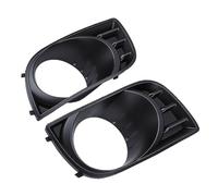 Sorandy Couvercle de Calandre de Phare Antibrouillard Avant, Couvercle en Matériau PP Noir, Ensemble de 2 Pièces de Remplacement côté Gauche Droit, Idéal pour 2008 2016