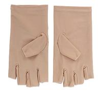 Sorandy de Nail Art pour Protéger les Mains des Coups de, Design Demi-doigt pour un Savoir-faire détaillé, Outil de Manucure en Gel pour Salon de Manucure, Fibre de Coton Professionnelle 7,1