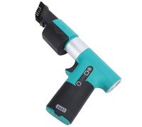 Sorandy Dépoussiéreur d'air électrique 130 000 TR/Min, Ventilateur à Jet avec Double Fonction de Soufflage et D'aspiration, Souffleur de Sèche-Linge Multifonction Haute Vitesse pour (Green)