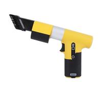 Sorandy Dépoussiéreur d'air électrique 130 000 TR/Min, Ventilateur à Jet avec Double Fonction de Soufflage et D'aspiration, Souffleur de Sèche-Linge Multifonction Haute Vitesse pour (Yellow)