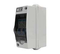 Sorandy Disjoncteur MCB étanche, Protection D'interrupteur à 2 Voies pour éclairage Extérieur 230V 16A en Plastique Ignifuge