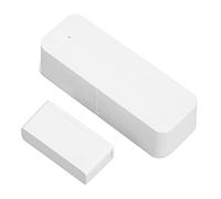 Sorandy Door and Window Sensor for Front Door, Garage | Alerte d\'alarme de 10 secondes, commande vocale, indicateur LED rouge, capteur de sécurité domestique sans fil
