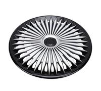 Sorandy Élégant 16 "Clamp/Holder sur Les Enjoliveurs de Roue ABS R16, Housse de Remplacement de Protection Efficace pour la Plupart des Voitures Camion SUV, Ensemble de 4 Pièces