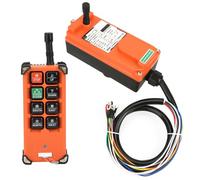 Sorandy Émetteur de Télécommande sans Fil Industriel pour Palan à Vitesse Unique 220 V F21-E1B, Dispositif D'avertissement de Batterie pour Contrôle Industriel, adapté au Fonctionnement à un Seul