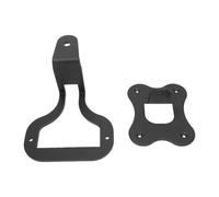 Sorandy Enceinte Connectée Support Mural, Design en Métal Robust (Black) | Compatible avec WiiM Sound Lite, taille compacte, installation facile, support caché, angle réglable