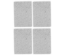 Sorandy Ensemble de Blocs de Nettoyage 4 Pièces, Nettoyant à Graisse, Nettoie Facilement Les Grilles de Barbecue et Les Surfaces de Cuisine, en Poudre de Verre Non Toxique, 9,5x4x7cm