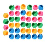 Sorandy Ensemble de Clips pour Bobines, 40 Pièces Réutilisables, Clips de Fixation de Bobine de Différentes Couleurs pour une Gestion Soignée des Fils, pour les Amateurs de Bricolage