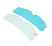 Sorandy Ensemble de Films Anti-buée et Imperméable pour Casque Universel, Protection Solide pour une Conduite Sûre, Taille 24.5cm/9,6 Pouces pour les Motocyclistes