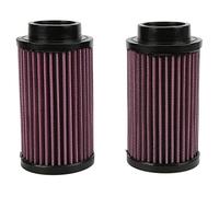 Sorandy Ensemble de Filtres à Air de 26 Mm, Kit de Remplacement Durable pour Banshee 350, Garantit des Performances Efficaces du Moteur, 2 Pièces Incluses
