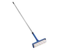 Sorandy Ensemble de Rouleaux à Peinture de 10 Pouces, Rouleau à Peinture pour Plafond avec 4 Rallonges en Acier Inoxydable, 2 Housses de Brousse de Rechange (BLUE)