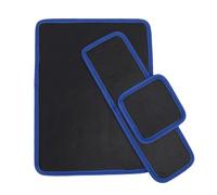 Sorandy Ensemble de Tapis à Outils Magnétiques Résistant aux Rayures 3 Pièces Tampon de Support D'outil Flexible pour Atelier de Mécanicien Bleu 12,8"x9,64"/12,8"x4,1"/4,33"x4,33" pour les Projets de