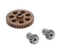 Sorandy Ensemble d'Engrenages de Voiture RC en Métal, Engrenages Principaux et Pignons, Ensemble d'Engrenages 'ingénierie Précis avec Amélioration des Performances, Idéal pour SCY 18103PRO