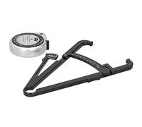 Sorandy Ensemble D'étrier de Graisse Corporelle avec Outil de Mesure Précis du Pli cutané pour le Suivi des Progrès de la Perte de Poids, en Plastique ABS Durable