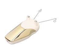 Sorandy Épilateur à Fil électrique LED Rechargeable pour L'épilation du Visage et du Corps Jaune, Conception Ergonomique, Sûr et sans Produits Chimiques