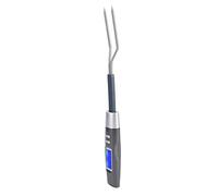 Sorandy Fourchette à Thermomètre à Viande avec écran LCD pour Griller avec Réglages de Température Prédéfinis, Sonde en Acier Inoxydable et Fonction D'arrêt Automatique pour la Cuisine en Plein Air