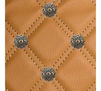 Sorandy Goujon Décoratif Rétro en Forme de Fleur, Bronze Cyan, Clou de Rembourrage en Alliage de Zinc pour Accessoires de Meubles, Portes Classiques, Tambours Chinois, 30 Pièces