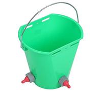Sorandy HL MP69 Seau d'alimentation en Lait en Plastique Haute capacité 8 L pour Bétail, Conception de Mamelon de Type Assemblage pour Bovins Moutons, Matériau Robuste et Durable (Deux Styles de