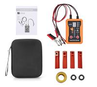Sorandy Injecteur de Carburant Testeur pour EFI GDI, 12V (Orange) | 8 modes d\'impulsion, double sortie, écran LCD, protection contre les courts-circuits, outil de nettoyage