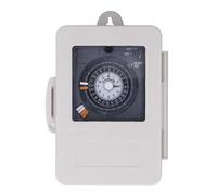 Sorandy Interrupteur Mécanique à Minuterie avec Conception étanche IP53 | Matériau ABS durable, relais de cycle de 24 heures, adapté à l\'irrigation, au contrôle de la puissance, aux performances