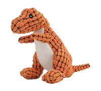 Sorandy Jouet Couinant en Peluche pour Chien, Chiot en Forme de Dinosaure, pour Petits et Moyens Animaux de Compagnie, Nettoyage Interactif des Dents, 32x14cm (Petite)