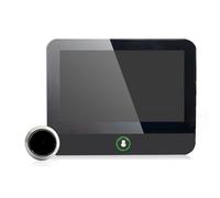 Sorandy Judas de Porte Numérique avec Grand Angle de Vue, Surveillance Haute Définition 1080P, Fonctionnement à Distance pour Application Smartphone, Fonction Judas, commoditéFil pour Le