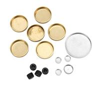 Sorandy Kit de Bouchons D'expansion de Moteur en Laiton, Ensemble de Bouchons de Gel en Laiton Durable pour Petit Bloc, Lot de 11 de Gel pour la Reconstruction du Moteur, Adaptés pour Petit Bloc