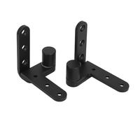 Sorandy Kit de Charnière de Porte Droite Gauche en Acier Inoxydable, Charnière de Porte D'armoire Lourde, avec Conception de Trou coulé, Rotation de 270 Degrés pour les Armoires