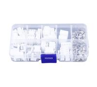 Sorandy Kit de Connecteurs Polyvalent VH3.96, 120 Pièces, Prise de Boîtier 2P-4P, Prise à Broche Droite, Facile à Utiliser pour la Réparation D'appareils