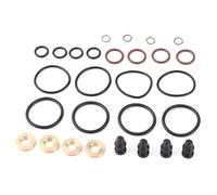 Sorandy Kit de Joints de Réparation D'injecteur de Carburant Kit d'étanchéité Durable pour A2 A3 1,9 L 2,0 L TDI PD, Alliage D'aluminium/PVC, 4 Jeux, Adaptés pour Seat/Fit pour, Installation